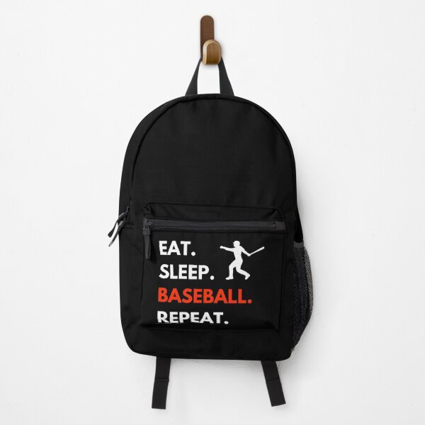 Item preview, Eat Sleep Baseball Repeat designed and sold by lolora.