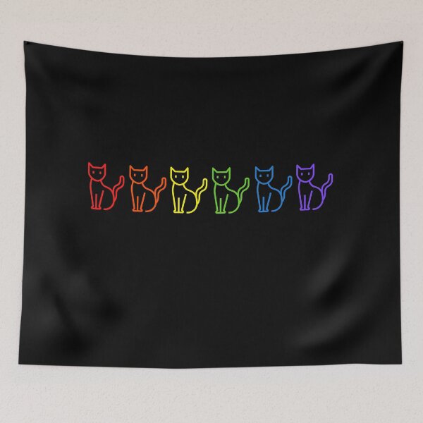 Item preview, Subtle Purride Cats Pride Rainbow Cats designed and sold by MickTilio.