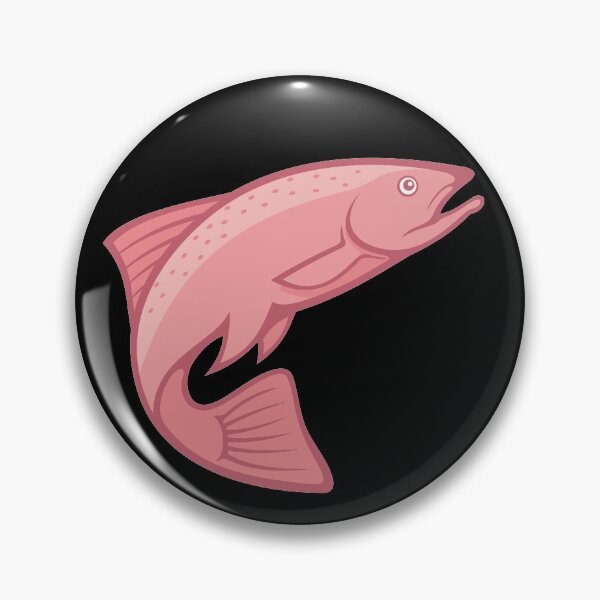 Item preview, Salmon Lineart designed and sold by sifis.
