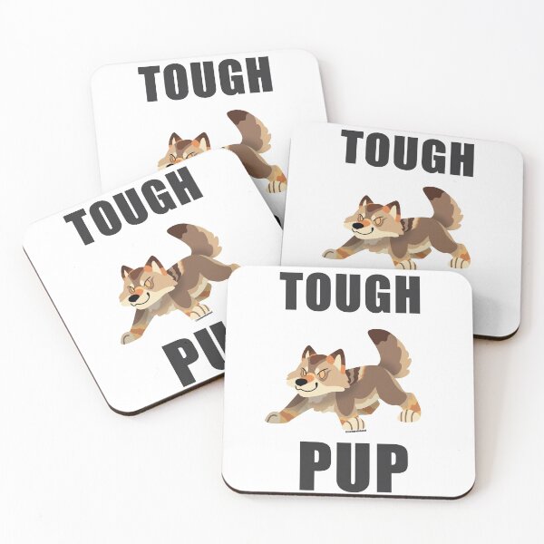 Item preview, Tough Pup - Yote designed and sold by inumaru-hokashi.