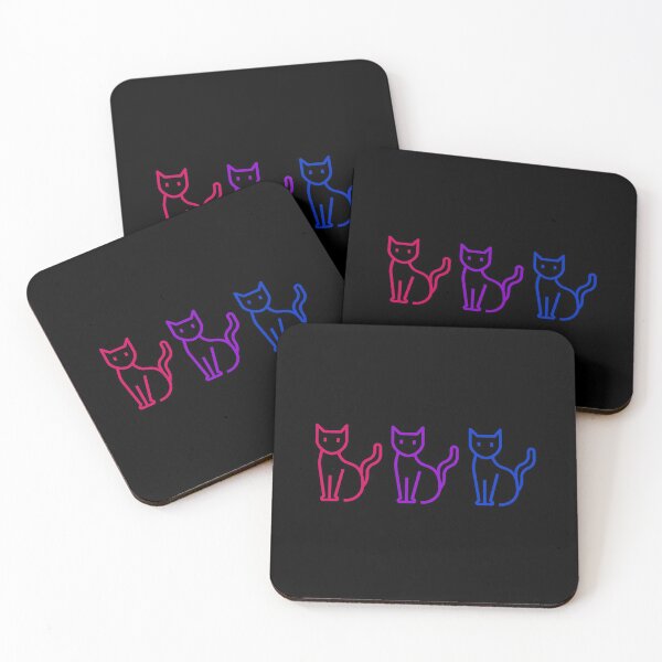 Item preview, Subtle Bi Pride Cats, Bisexual Cats designed and sold by MickTilio.