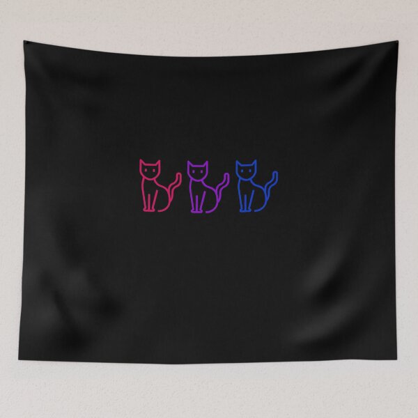 Item preview, Subtle Bi Pride Cats, Bisexual Cats designed and sold by MickTilio.