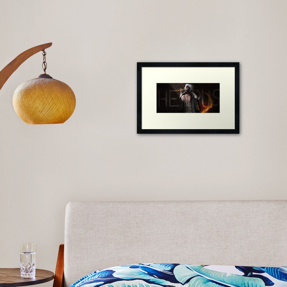 Item preview, Framed Art Print designed and sold by goingnwod.
