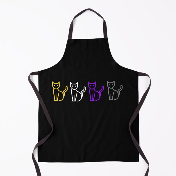Item preview, Subtle nonbinary Pride Cats, non binary Cats designed and sold by MickTilio.