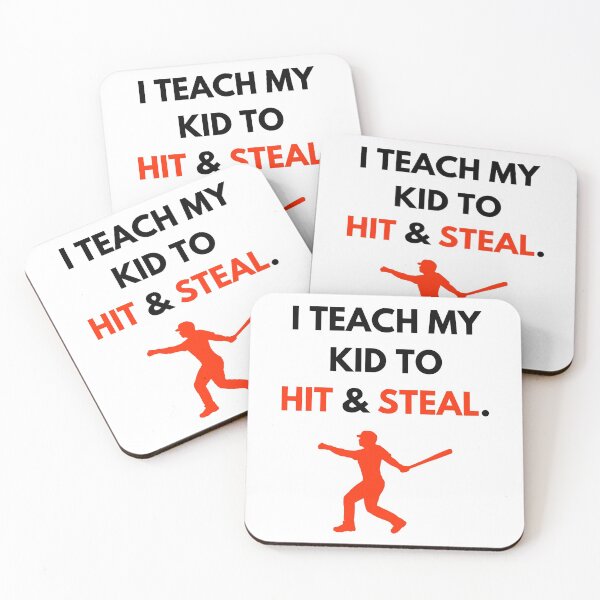 Item preview, I teach my kids to hit and steal designed and sold by lolora.