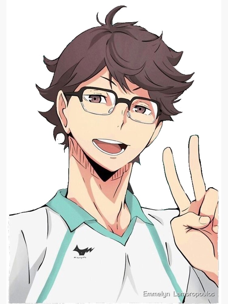 Oikawa Haikyuu Fanart Poster By Lambchops123 Redbubble