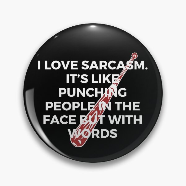 Item preview, I love sarcasm. It’s like punching people in the face but with words | Sarcasm | Witty designed and sold by FitBeast.