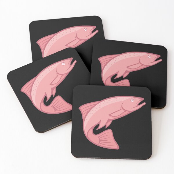 Item preview, Salmon Lineart designed and sold by sifis.