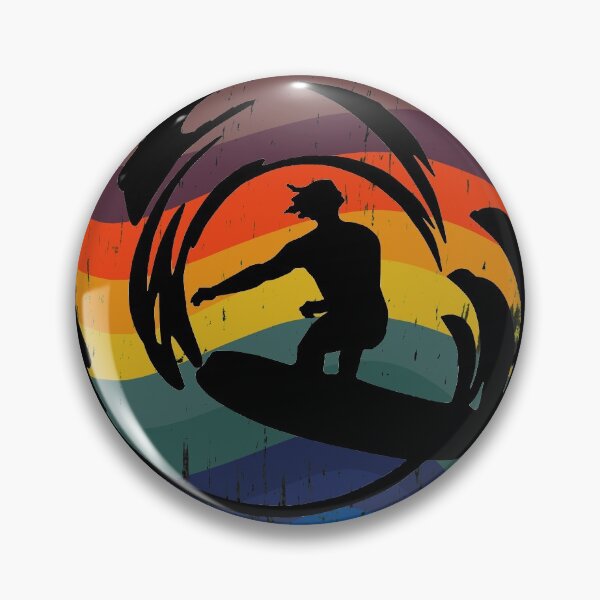 Item preview, Retro Surfer Distressed Look designed and sold by Trace1234.