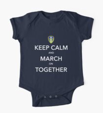Keep Calm And March On Together One Piece - Short Sleeve