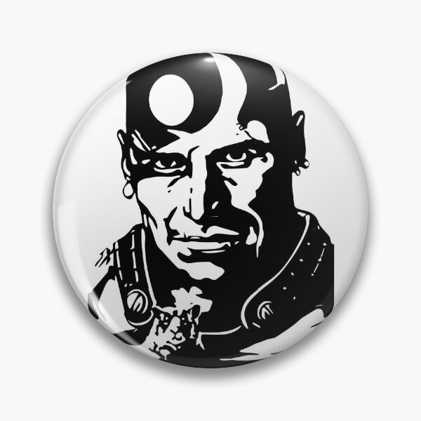 Item preview, Minsc (and Boo) - Baldur's Gate (black & white) designed and sold by Clarkrd2.