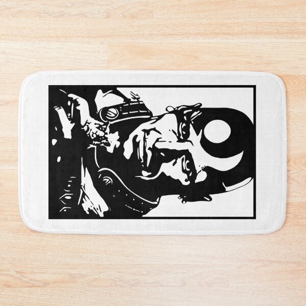 Item preview, Minsc (and Boo) - Baldur's Gate (black & white) designed and sold by Clarkrd2.