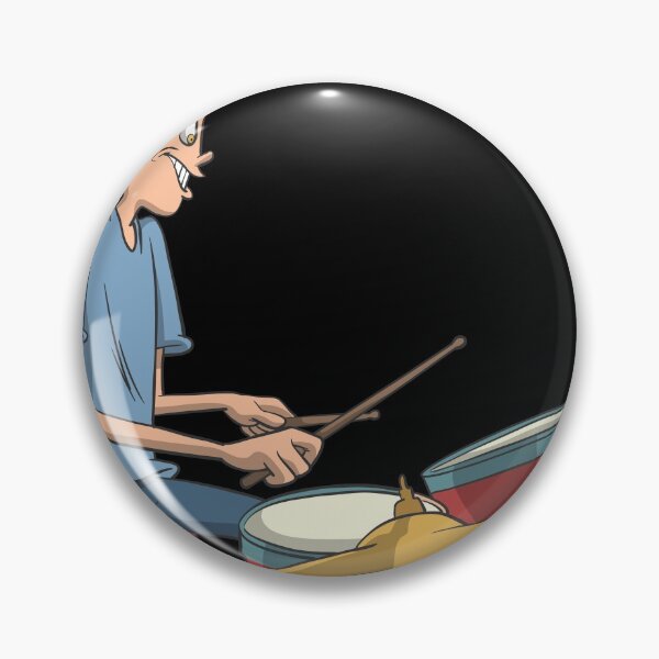 Item preview, Drummer playing paradiddle designed and sold by Monkey Ful.