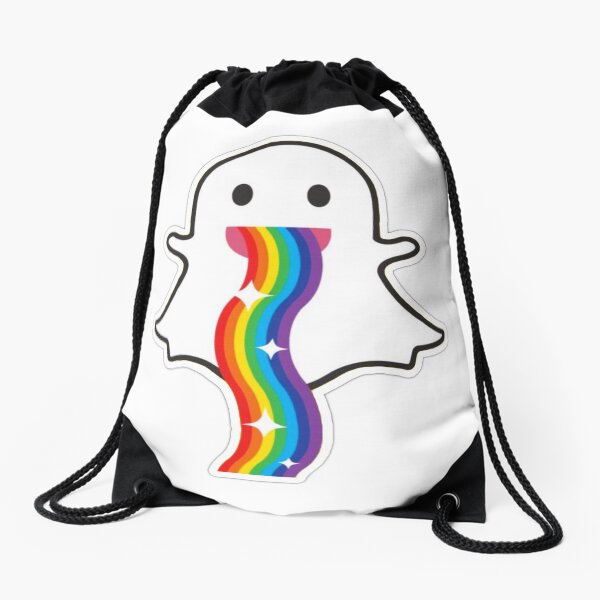 Snapchat Logo Bags Redbubble