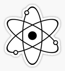 Atom Symbol Sticker
