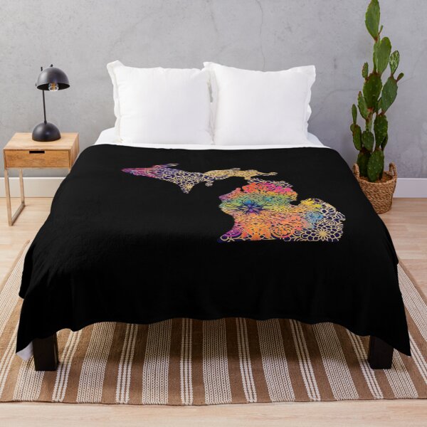 Item preview, Michigan United States of America Mandala Map designed and sold by labatchino10.