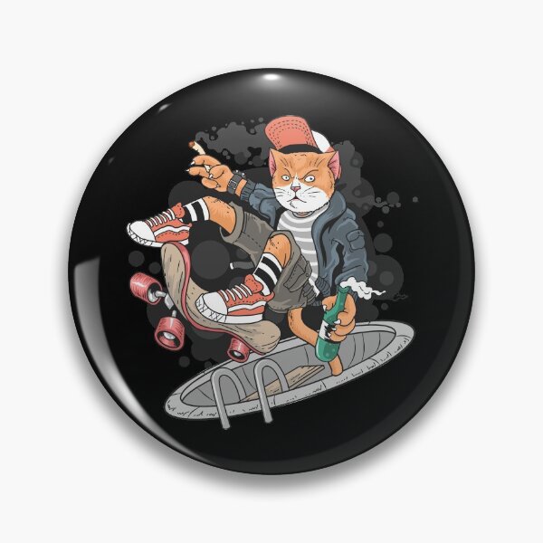 Item preview, Cat Skateboarding designed and sold by kalud-zoldyck.