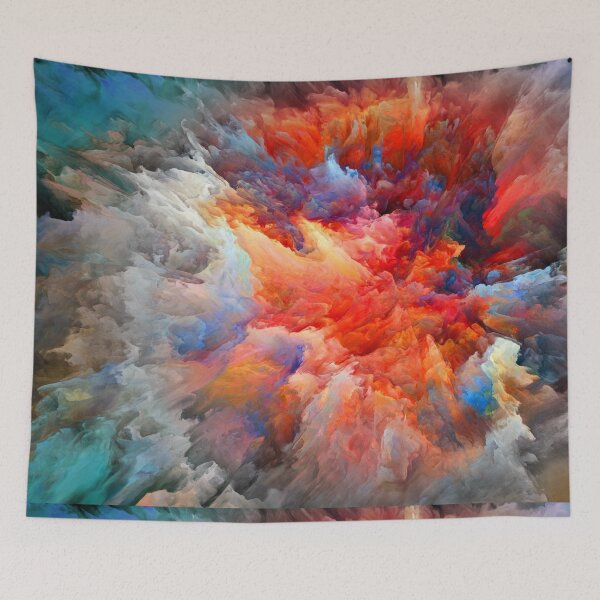 Item preview, explosion of colors drawing designed and sold by 42youbest.