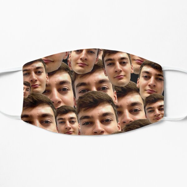 George Russell Formel 1 Lando Norris Merch - Süßer F1-Superstar George Russell # 63 Alex Albon Bestie Bester 'Friend'ge Russell bester Kumpel Moto-Rennfahrer Formel 1 Fan Art Geschenk Flache Maske