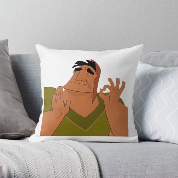 just right Throw Pillow