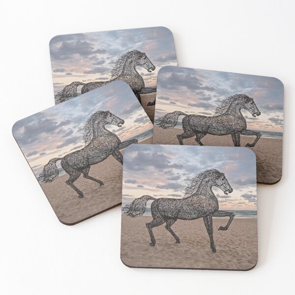 Item preview, Horse Sculpture on the Beach designed and sold by Catherine Reading.