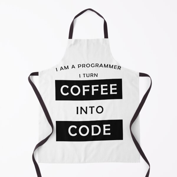 Item preview, I am a progammer, I turn coffee into code designed and sold by svanaerschot.
