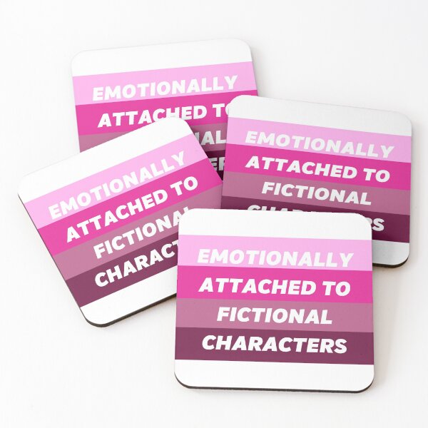 Item preview, Emotionally Attached to Fictional Characters designed and sold by lolora.