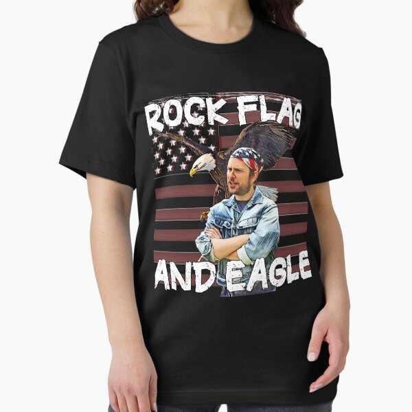 Item preview, Rock Flag and Eagle designed and sold by Jaw-Knee-.