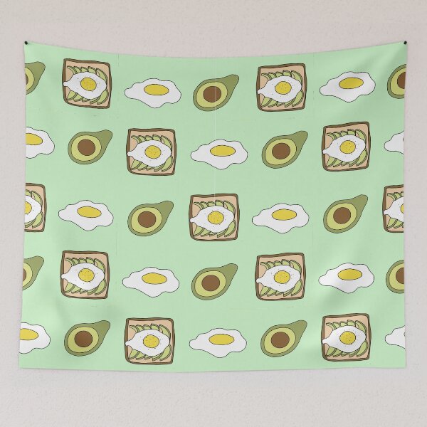 Item preview, Avocado Toast Patterns designed and sold by casualism.