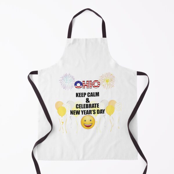 Item preview, Ohio Keep Calm & Celebrate New Year Day | Ohio Edition designed and sold by BestBash.