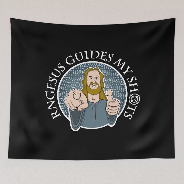 Item preview, RNGesus guides my shots designed and sold by robimerch.