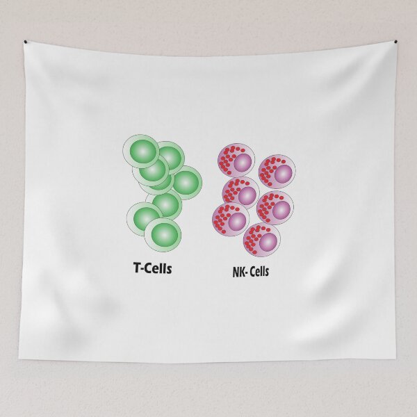 Item preview, T-cells & NK-cells designed and sold by Green Star Shop.