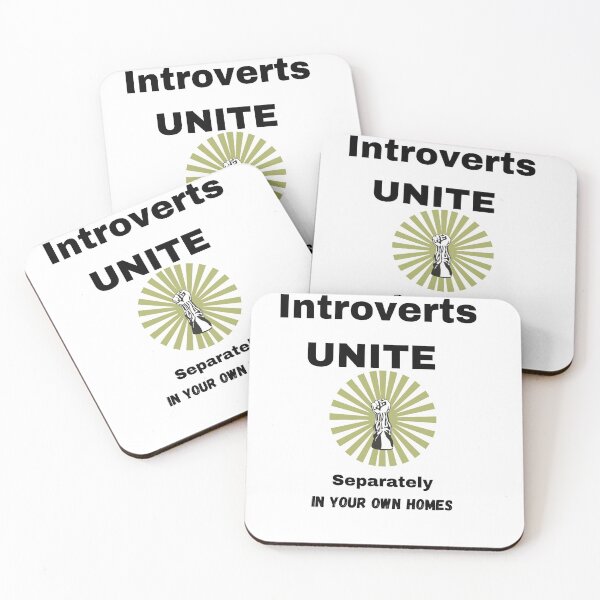 Item preview, Introverts unite designed and sold by walterjd.