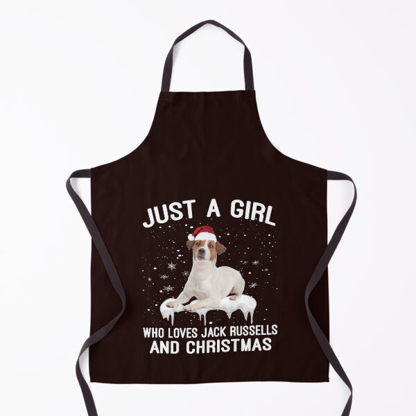 Item preview, JUST A GIRL WHO LOVES JACK RUSSELL AND CHRISTMAS designed and sold by teemaker24.