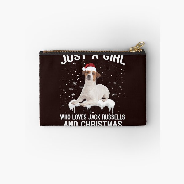 Item preview, JUST A GIRL WHO LOVES JACK RUSSELL AND CHRISTMAS designed and sold by teemaker24.