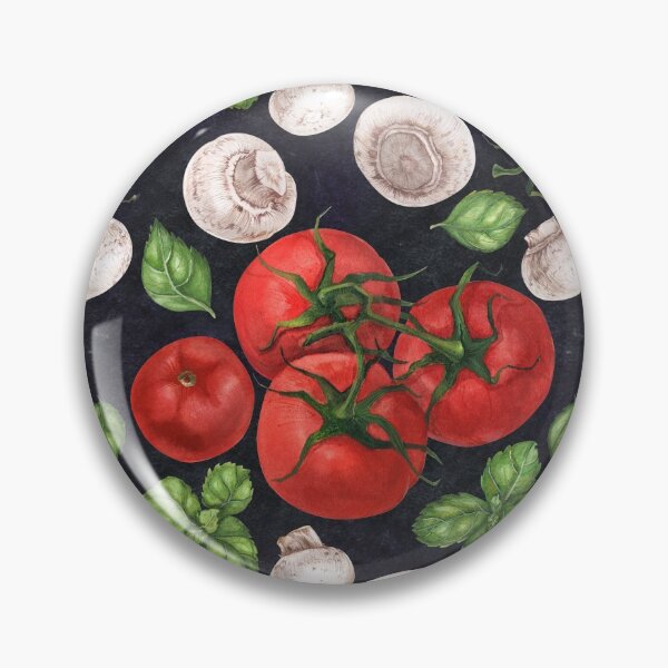 Item preview, Tomatoes and mushrooms pattens  designed and sold by TTOLEDO10K.