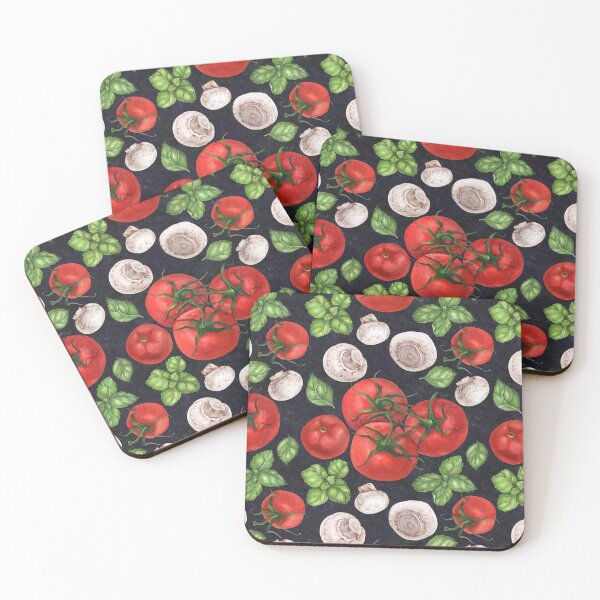 Item preview, Tomatoes and mushrooms pattens  designed and sold by TTOLEDO10K.