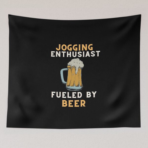 Item preview, Beer fueled jogging designed and sold by SnowballStep.
