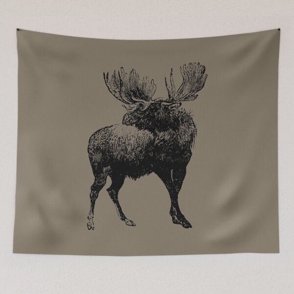 Item preview, Moose, Wild Life animal designed and sold by AmazingEcraft.
