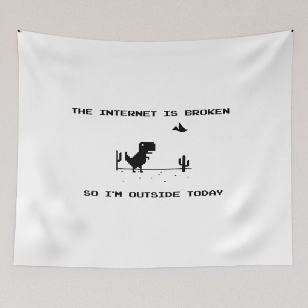 Item preview, the internet is broken so i'm outside today designed and sold by ID01.