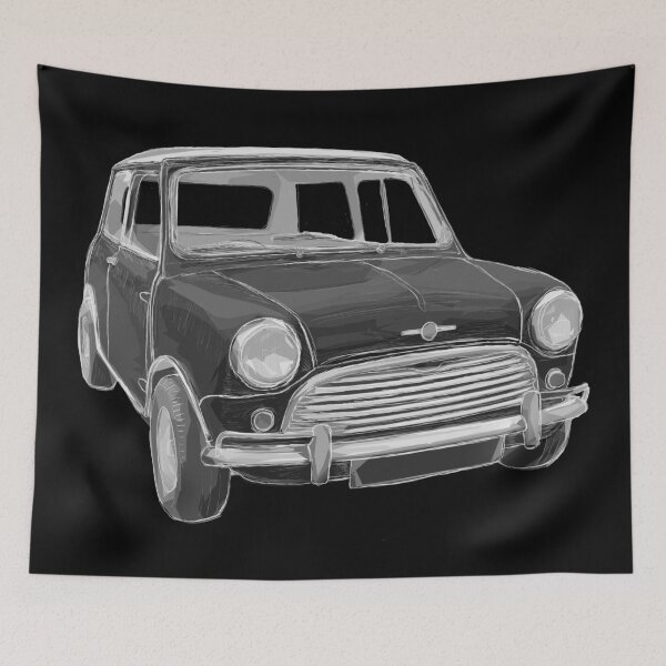 Item preview, Classic Mini Chalk Black designed and sold by jdm1981.