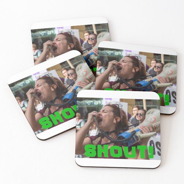 Item preview, SHOUT! Green 2 designed and sold by StephenPower.