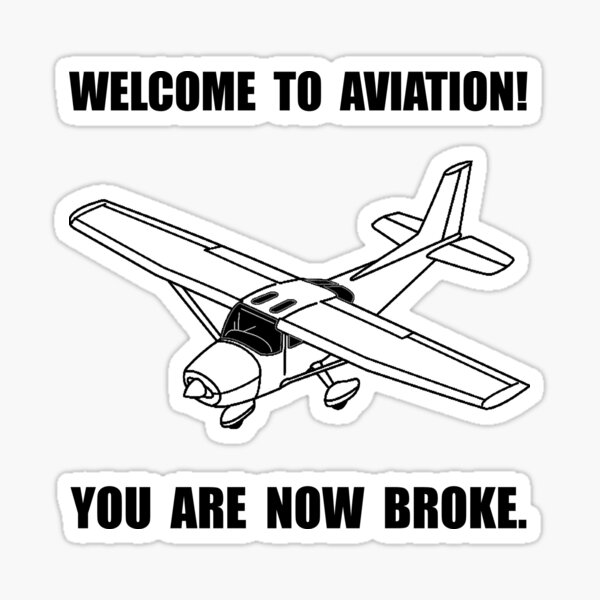 Aviation Stickers Redbubble