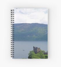 Nessie at Glen Urquhart Castle! Spiral Notebook