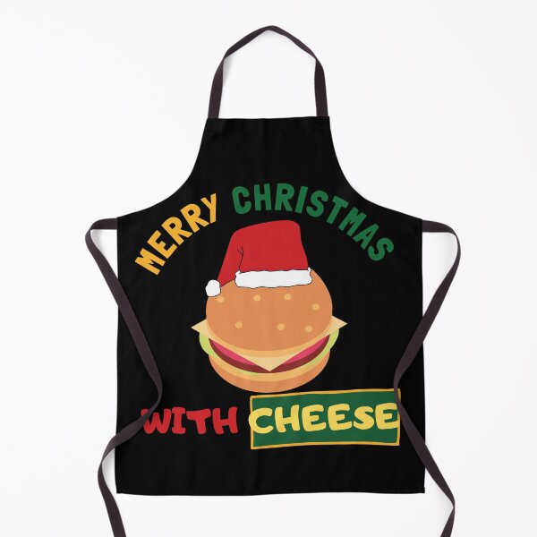 Item preview, Merry Christmas with Cheese Santa Hat designed and sold by The Full Cart.
