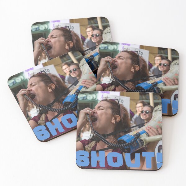 Item preview, SHOUT! Light Blue 2 designed and sold by StephenPower.