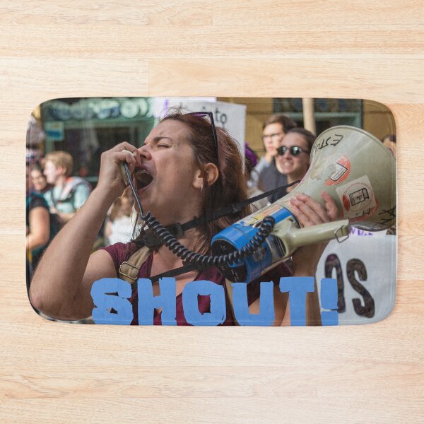 Item preview, SHOUT! Light Blue 2 designed and sold by StephenPower.