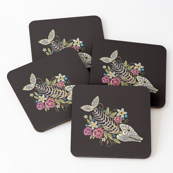 Item preview, Fish bone and flowers designed and sold by matrioshka.