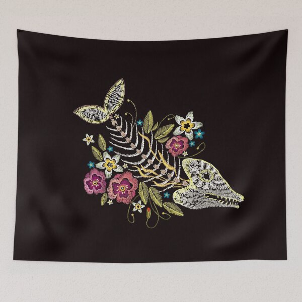 Item preview, Fish bone and flowers designed and sold by matrioshka.