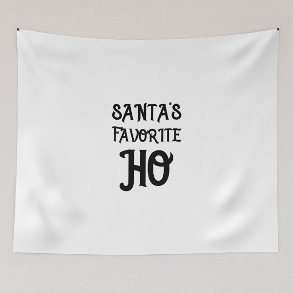 Item preview, SANTA'S FAVORITE HO designed and sold by GoldenDov.